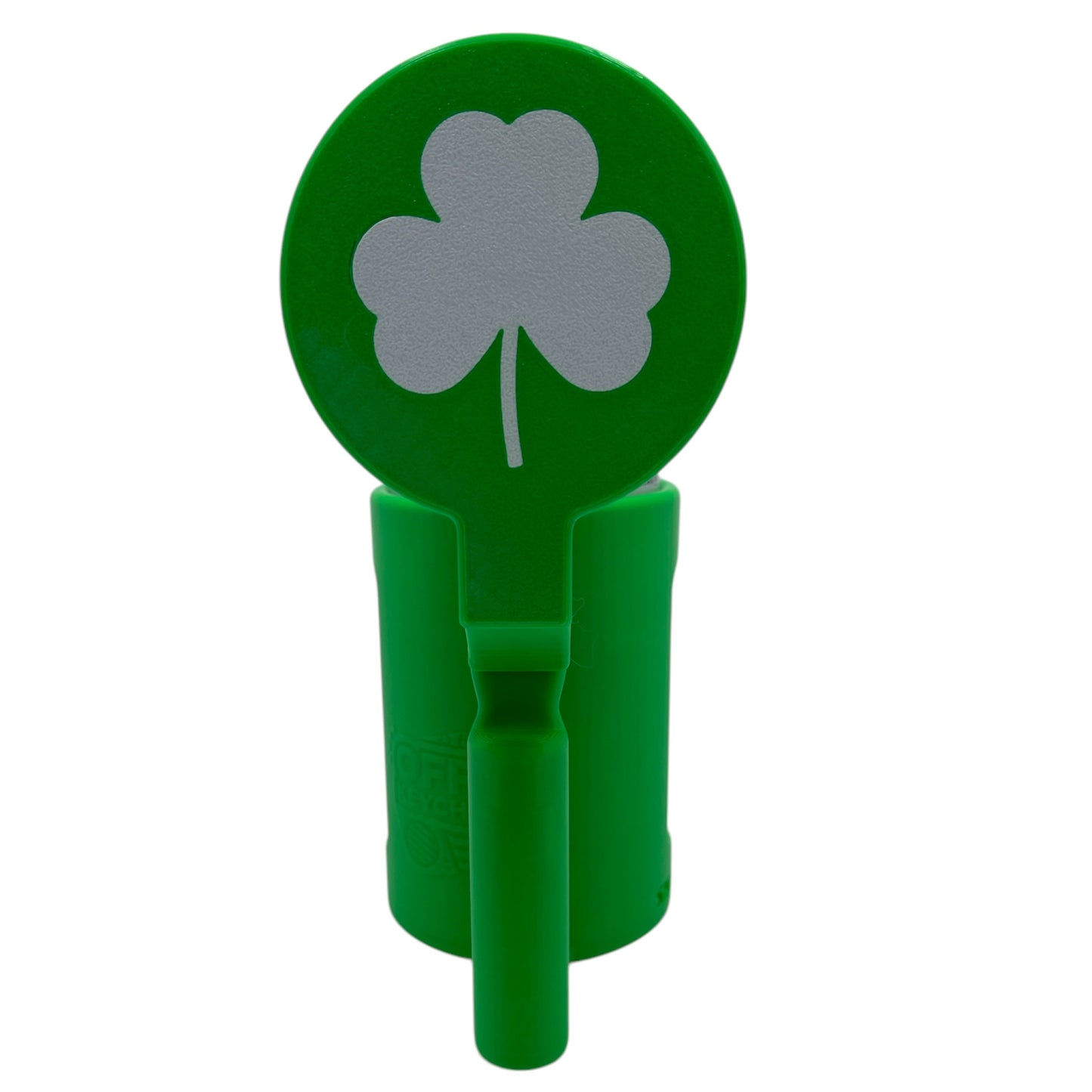 Snap Mug St. Patrick’s Day Shamrock Edition – 3D Printed Mug Handle with Liftable Lid for Aluminum Drink Cans – Drink Like a Mug, Snap-On Handle for Canned Beverages