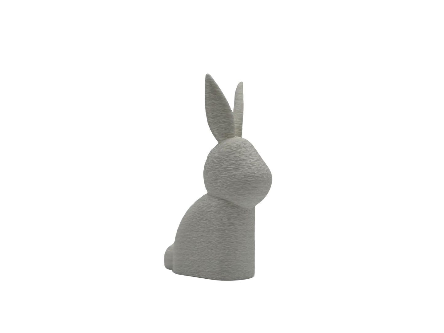 Set of 2 Modern Bunny Figurines – Minimalist Spring Decor – Choose Pastel Blue & Yellow or White & Pastel Pink - Home Easter Decorations