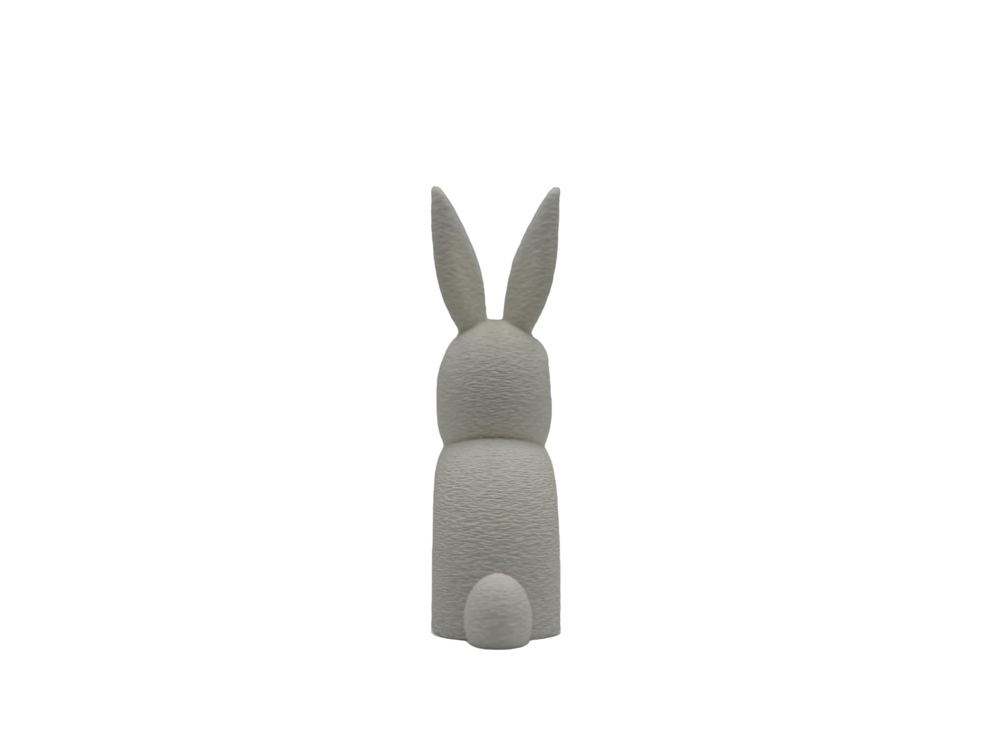 Set of 2 Modern Bunny Figurines – Minimalist Spring Decor – Choose Pastel Blue & Yellow or White & Pastel Pink - Home Easter Decorations